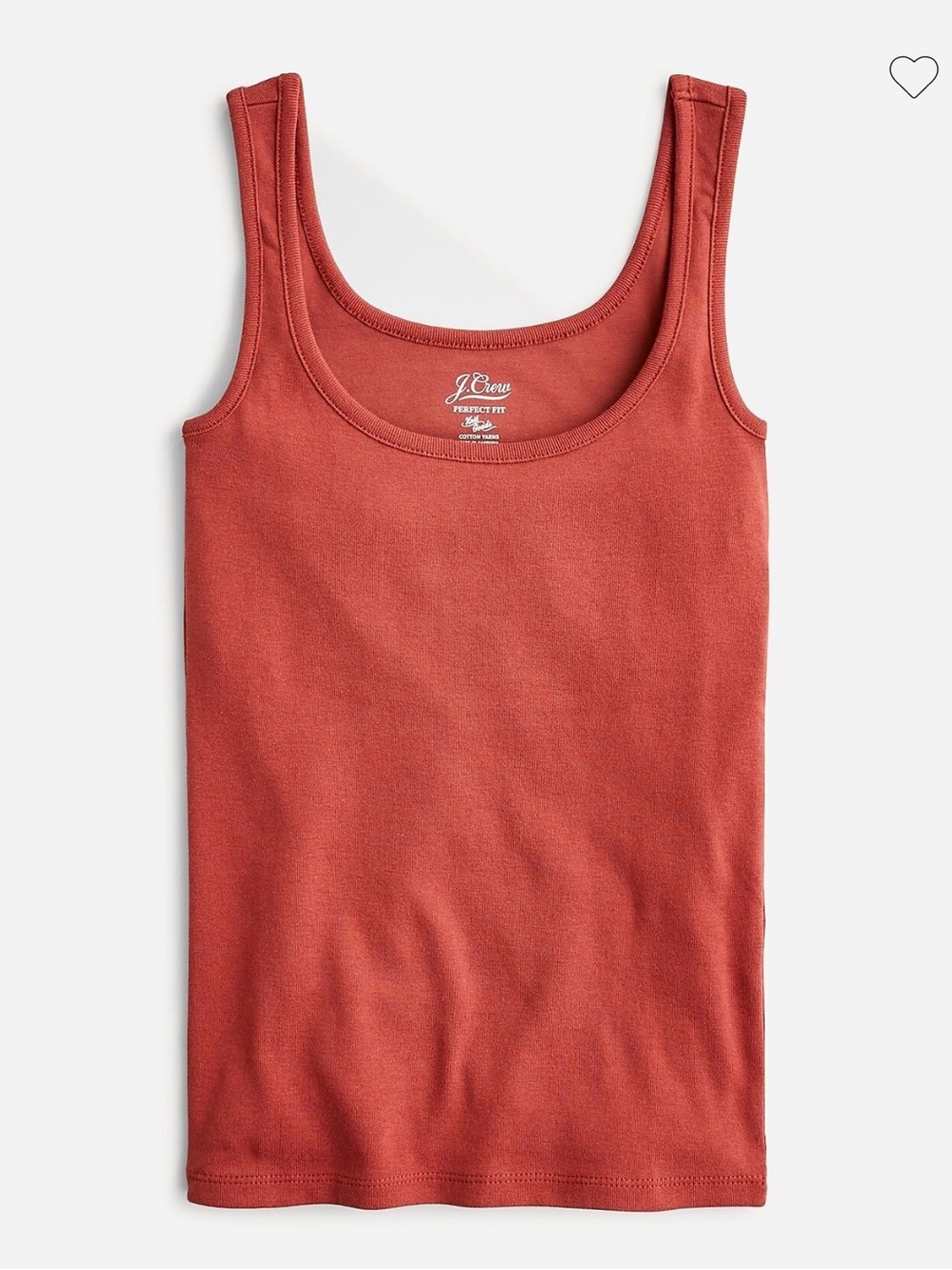 J. Crew Perfect Fit Shelf Bra Tank Top
